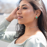 rainbow skies choker