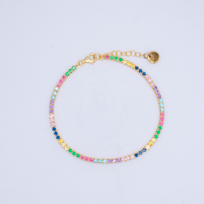rainbow skies bracelet