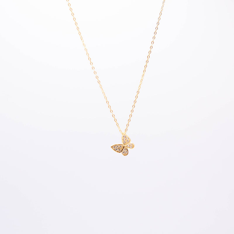 give me butterflies necklace