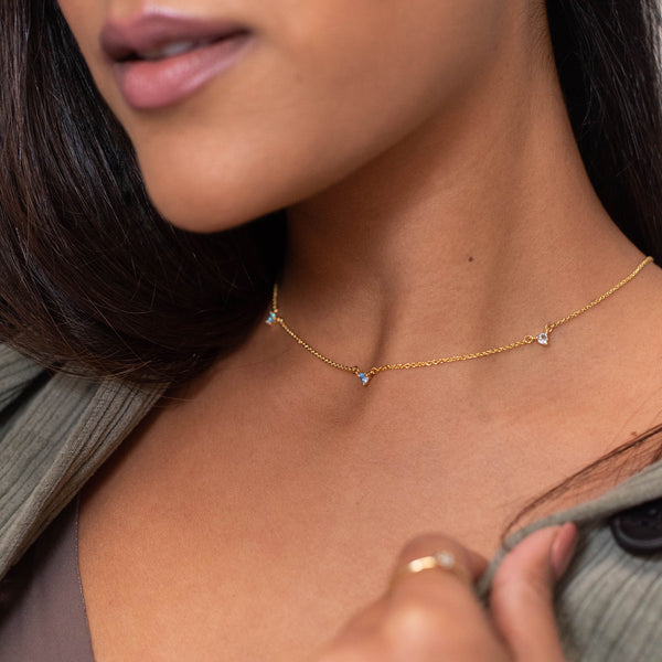 death by diamonds necklace
